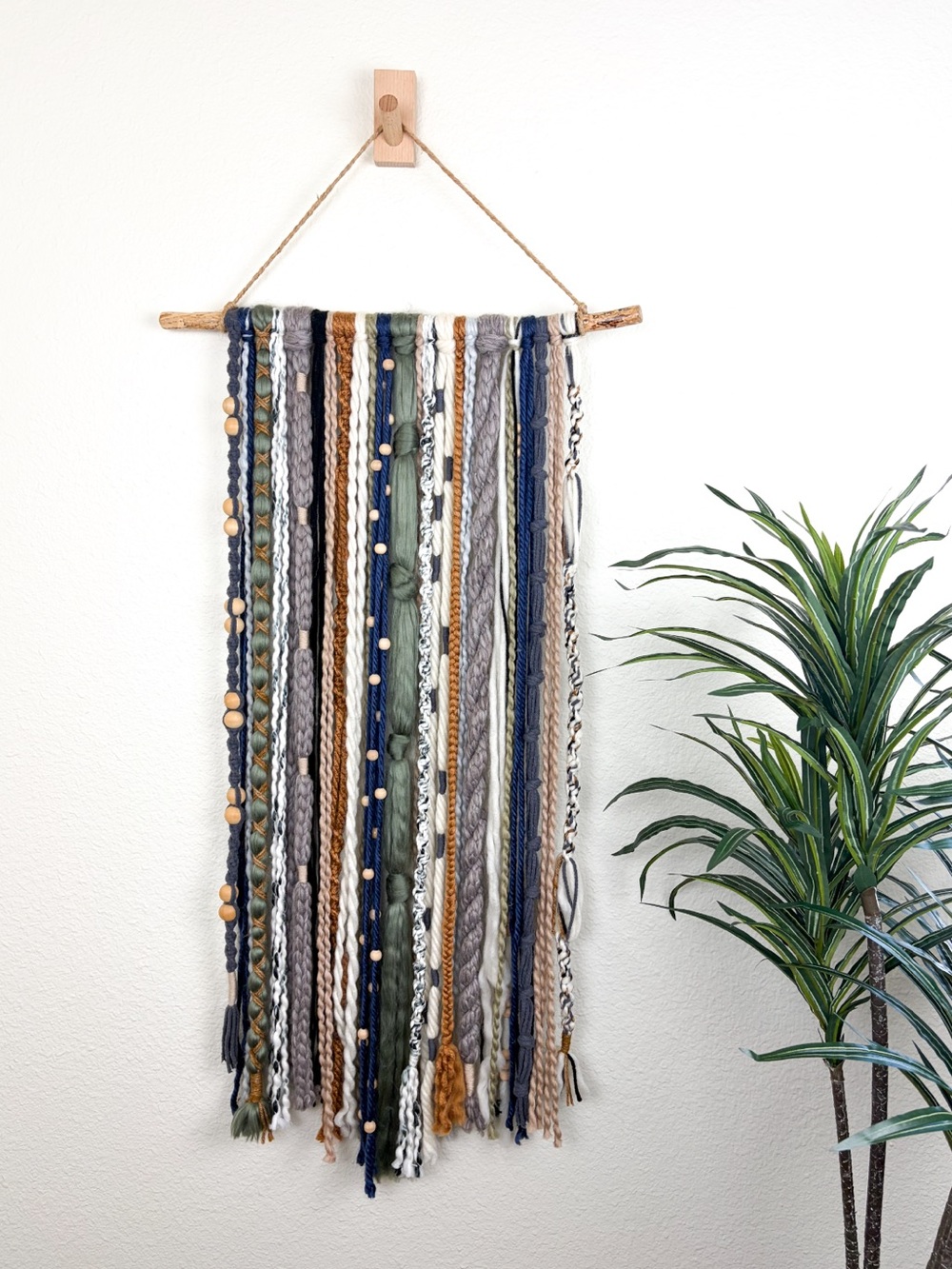 Handmade Fiber Art Wall Decor - Home Decor